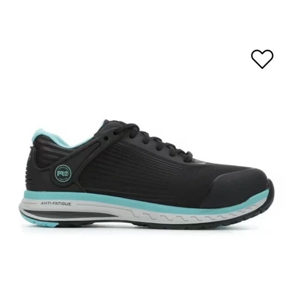 Timberland Black and Turquoise Athletic Shoes - Picture 2 of 14